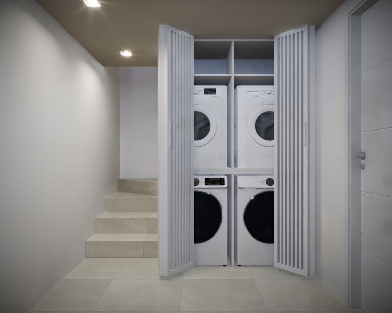 Lavadoras y secadoras Coliving Olivares - Residencia de Estudiantes Premium en Villaviciosa de Odón